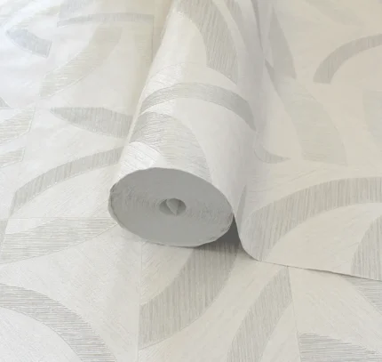 White Embossed Icon Adawall Wallpaper 24101-1